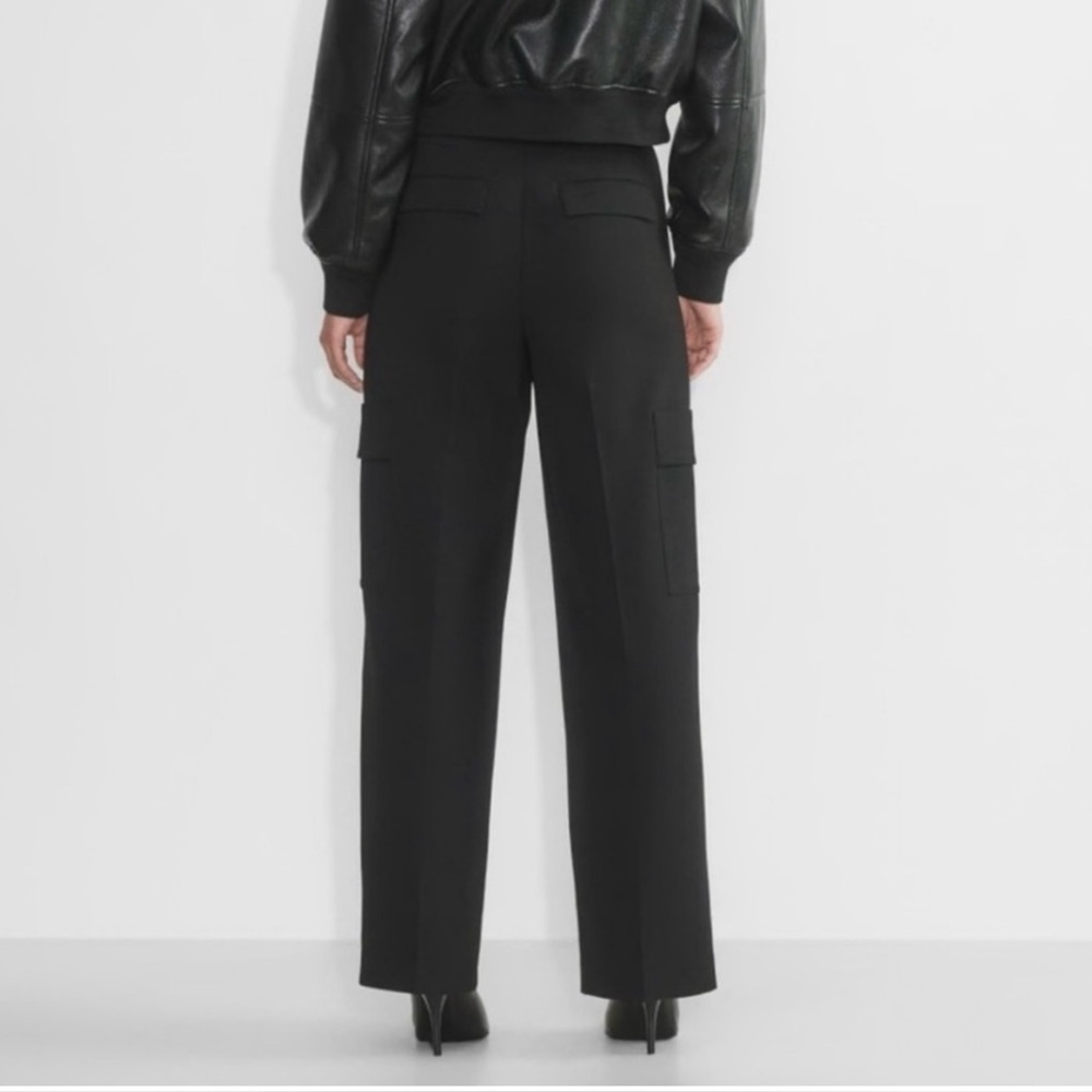 Aritzia Babaton Spotlight Cargo Pant Black Size 2 - Picture 2 of 9